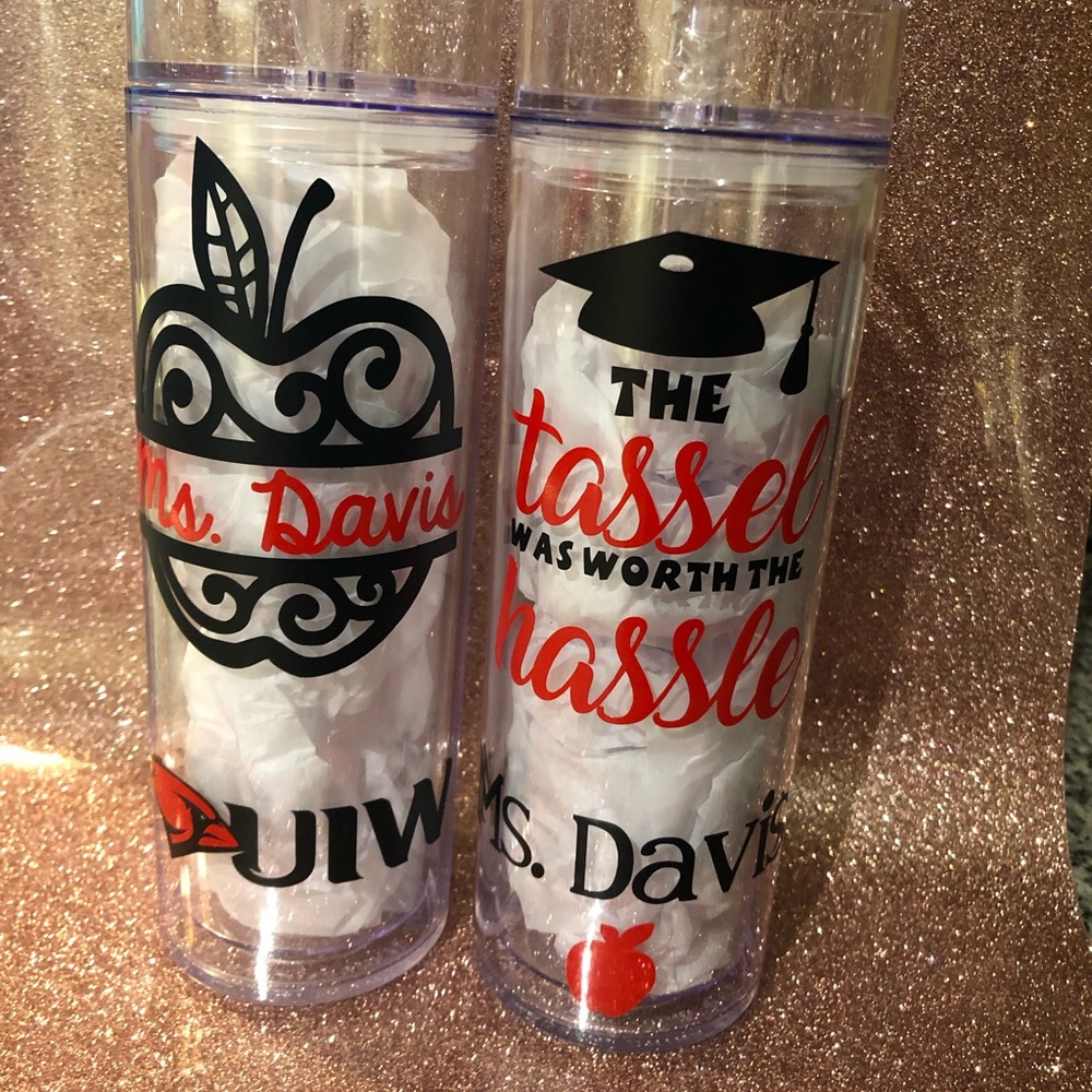 Customized tumblers